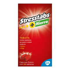 Stresstabs 600 Hierro Grag30