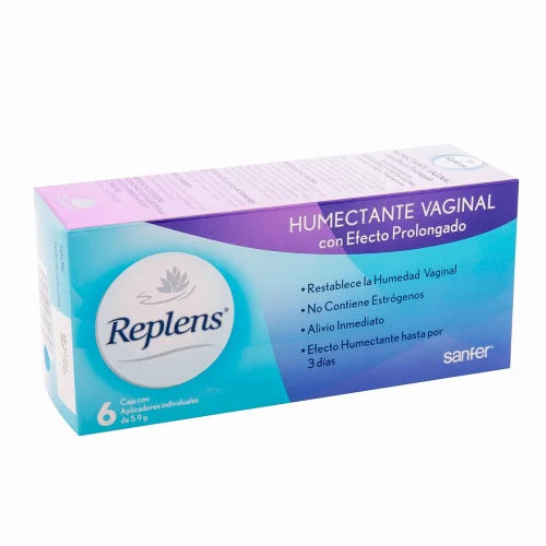 Replens Humec Vag Cja C/6Apl 5