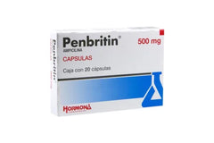Penbritin T-5 500 Mg 20 Caps