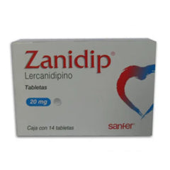 Zanidip 20 Mg Tab 14