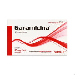 Garamicina 80 Mg 2 Ml Fa
