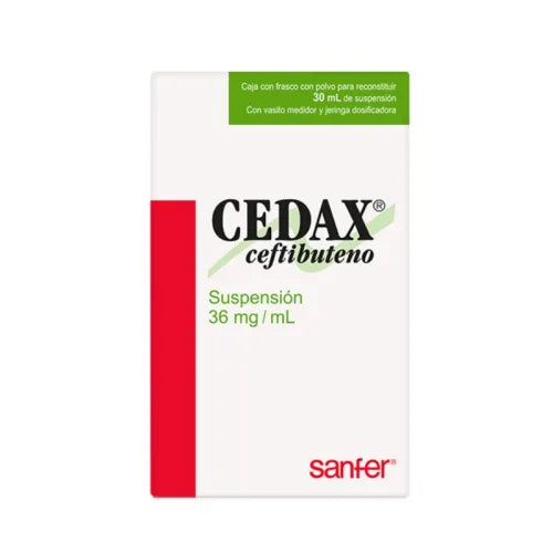 Cedax 36Mg/Ml Susp Fco Pvo 30M