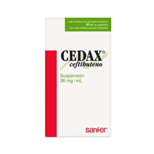 Cedax 36Mg/Ml Susp Fco Pvo 60M