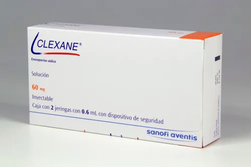 Clexane 60 Mg Iny 2/Jgas 0.6 M