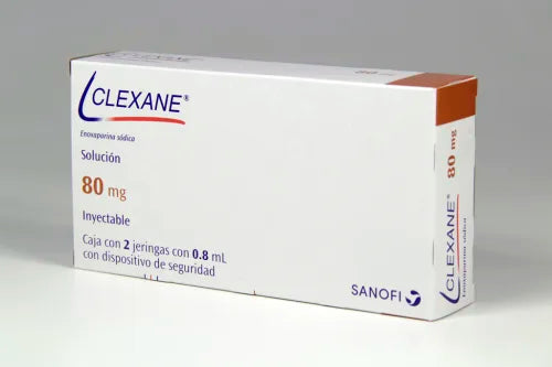 Clexane 80 Mg Iny 2/Jgas 0.8 M