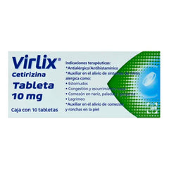 Virlix 10 Mg Tab 10
