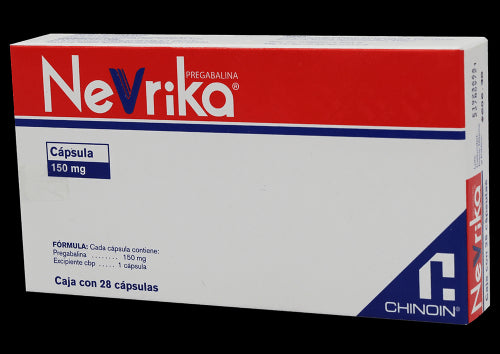 Nevrika 150 Mg Caps 28