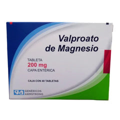 Valproato De Mag 200Mg 40Tab L