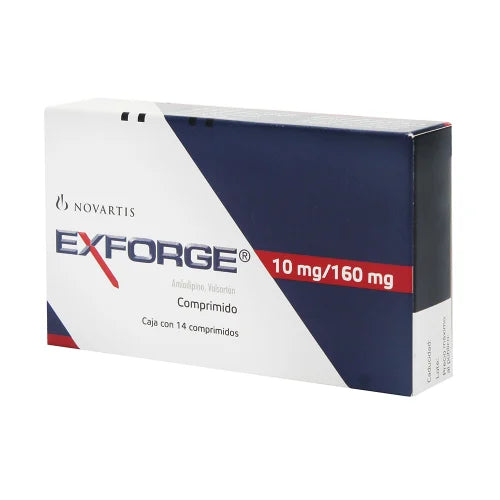 Exforge 10/160 Mg Cpr 14