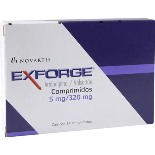 Exforge 5/320 Mg Cpr 14