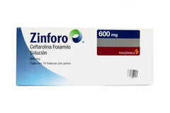 Zinforo  600Mg Sol Pvo C 10 Am