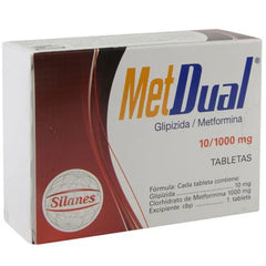 Metdual 10 1000 Mg Tab 30