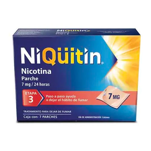 Niquitin 7Mg 24H E3 C/7 Parche