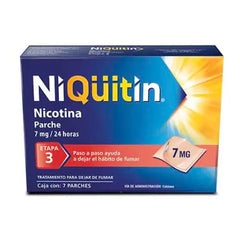Niquitin 7Mg 24H E3 C/7 Parche