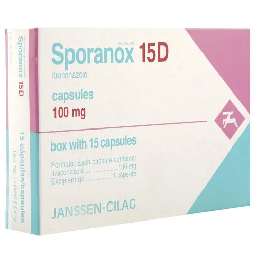 Sporanox 100Mg * 15 D * C 15 C