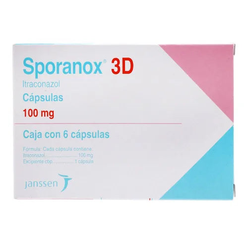 Sporanox 100Mg 3D C6