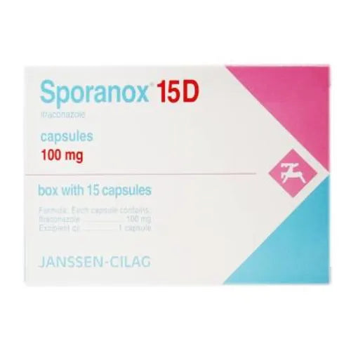 Sporanoxpulso100Mg+Sporanox15D
