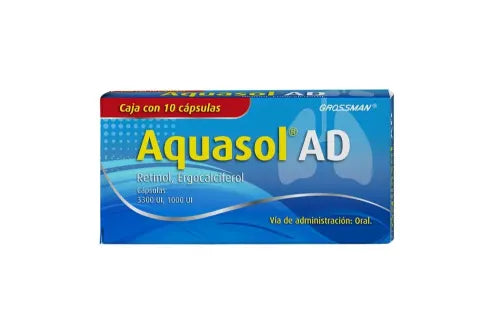 Aquasol-Ad 3300/1000Ui 10 Caps