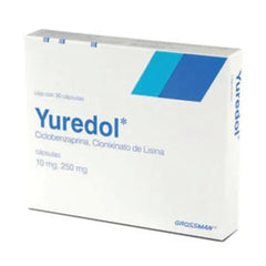 Yuredol 10 Mg/250 Mg Caps 30