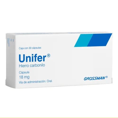 Unifer 18 Mg Caps 30