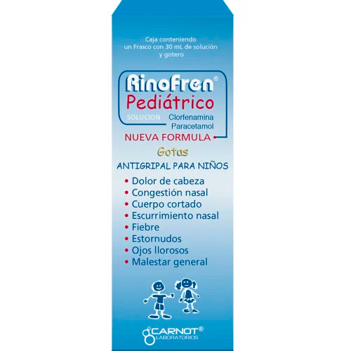Rinofren Ped Sol 30 Ml Y Goter