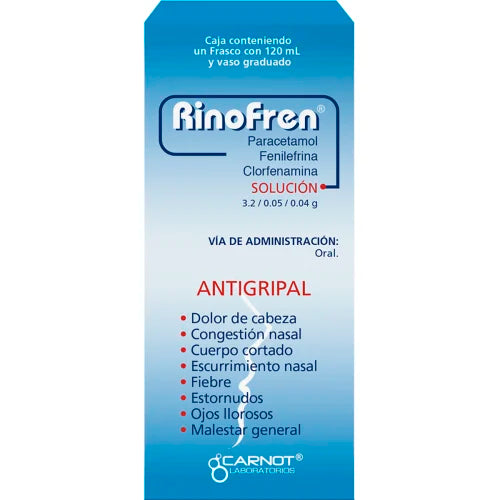Rinofren Sol 120 Ml+Vaso Gradu