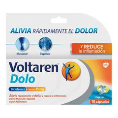 Voltaren Dolo 25 Mg Caps 10
