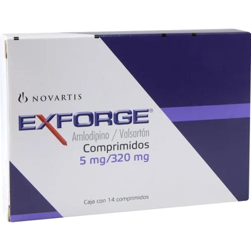 Exforge 5/320 Mg 14 Cpr