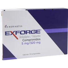 Exforge 5/320 Mg 14 Cpr