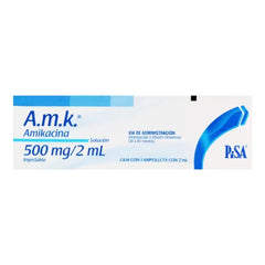 Amikacina 500 Mg Sol Inyectab