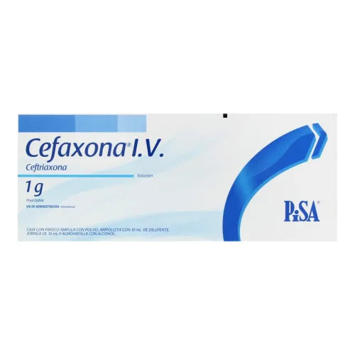Cefaxona I V 1G F A 10 Ml ¥621