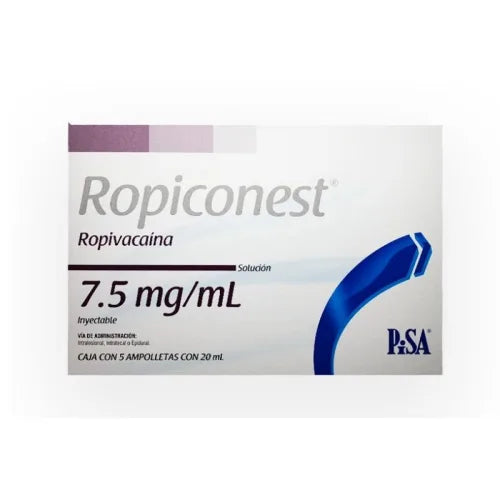 Ropiconest 7.5Mg/Ml S.I.5Amp 2
