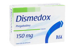 Dismedox 150 Mg 28 Caps