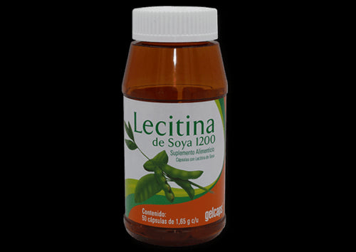 Lecitina-Soya Gelc 1200 Caps 5