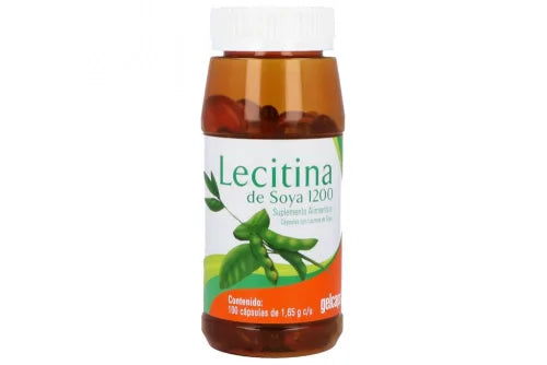 Lecitina Soya C/100 C *Gelcaps