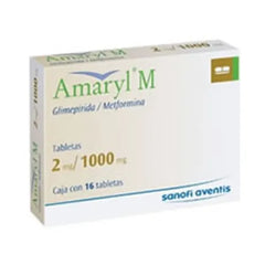Amaryl M T 16 2Mg/1000Mg