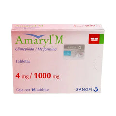 Amaryl M T 16 4Mg/1000Mg