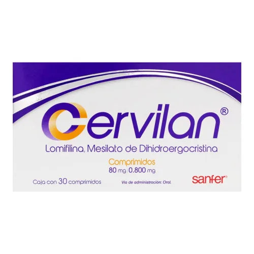 Cervilan 80/0.800 Mg Cpr 30  3