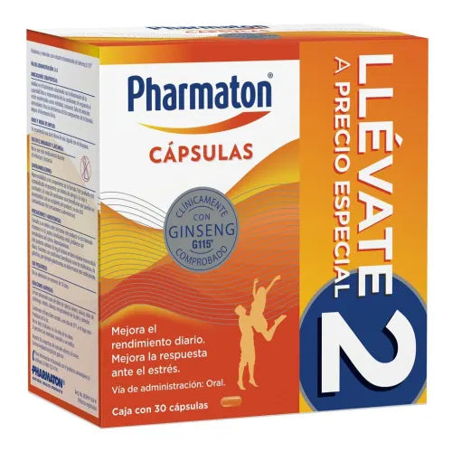 Pharmaton 40Mg 30 Caps Twopack