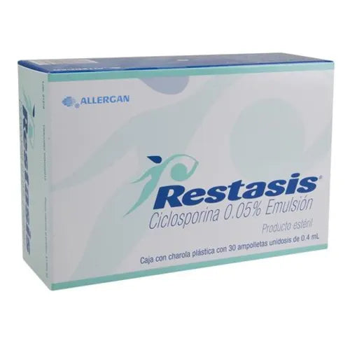 Restasis 0.05%Emul Amp 30X0.04