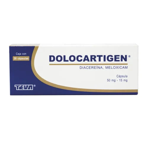 Dolocartigen 50/15 Mg Caps20