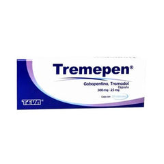 Tremepen 300/25 Mg Caps 20