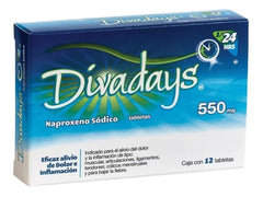 Divadays 550 Mg C/12 T  Apotex