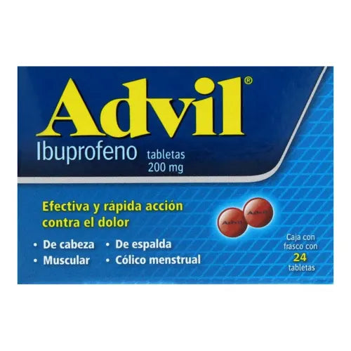 Advil 200 Mg Tab 24