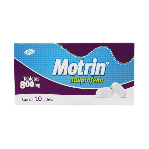 Motrin 800 Mg 10 Tabs