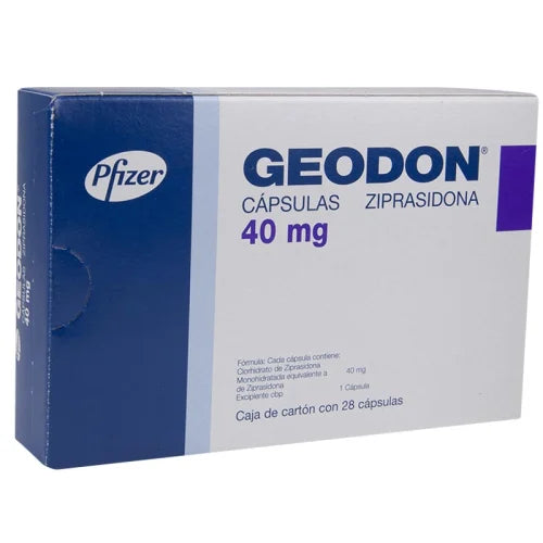 Geodon 40 Mg Caps 28