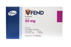 Vfend 50 Mg Tab 14