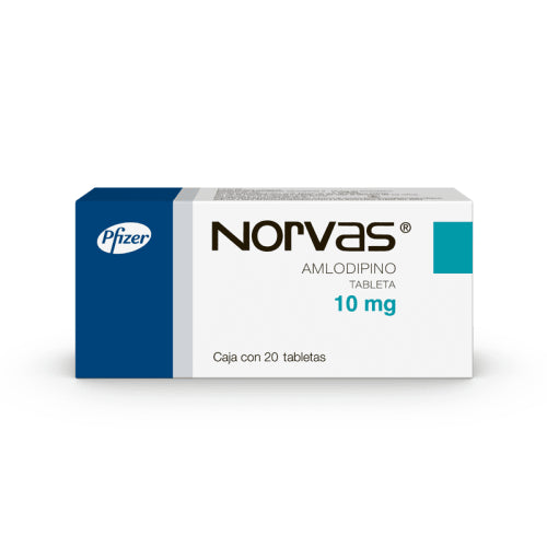 Norvas 10 Mg Tab 20