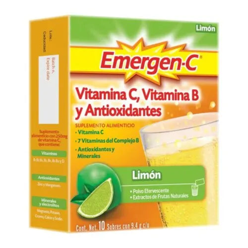 Emergen-C Sup Alim Limon10Sb 9