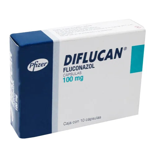 Diflucan 100 Mg Caps 10 8642
